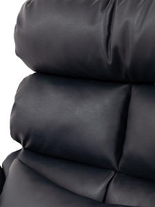 Офисное кресло CHAIRMAN 433, экокожа, черный